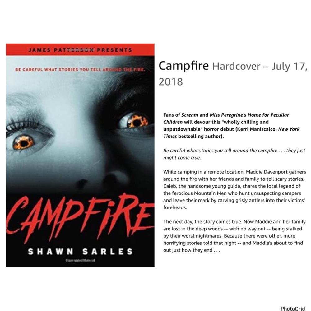 🌟🌟🌟Campfire by Shawn sarles hardcover book